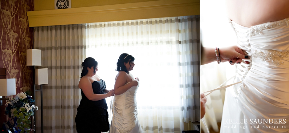 Bride getting ready, Kellie Saunders Photography